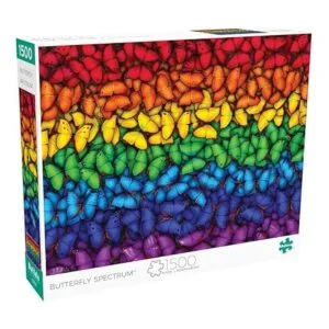 Buffalo Games Butterfly Spectrum Rompecabezas de 1500_3
