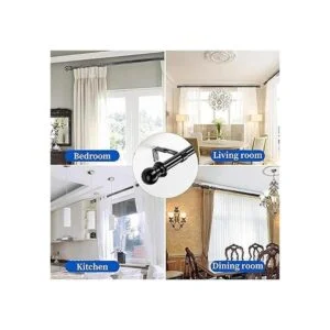 HOME COMPOSER Barra de cortina barra de cortina negra_6