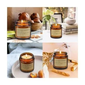 YFYTRE Juego de 4 velas perfumadas de cera de soja velas_7