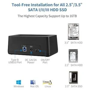SSK USB 3.0 a SATA adaptador de caja de estación de_2