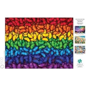 Buffalo Games Butterfly Spectrum Rompecabezas de 1500_5