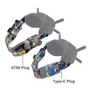 Cable de alimentación XT60 macho para gafas DJI FPV V2_2