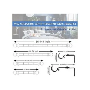 HOME COMPOSER Barra de cortina barra de cortina negra_4