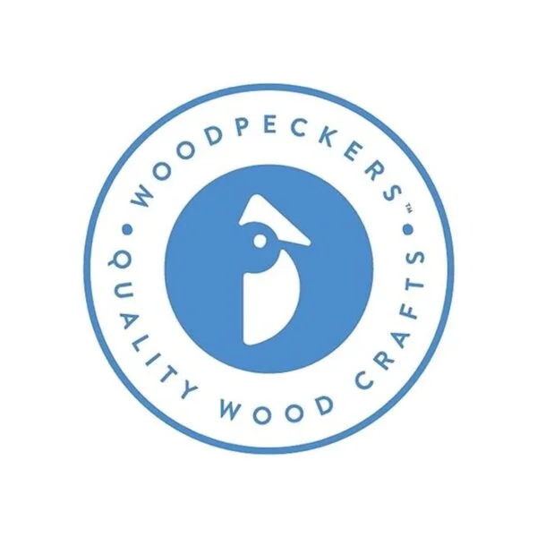 Woodpeckers Placas circulares de madera contrachapada de_5