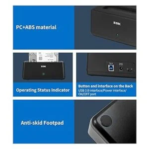 SSK USB 3.0 a SATA adaptador de caja de estación de_6