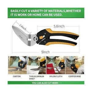 stedi Tijeras resistentes de 9 pulgadas tijeras_4