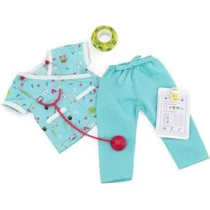 Emily Rose Ropa de muñeca de 18 pulgadas 6 piezas para_3