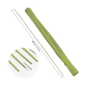 KEILEOHO 400 piezas de alambre de tallo floral calibre_2