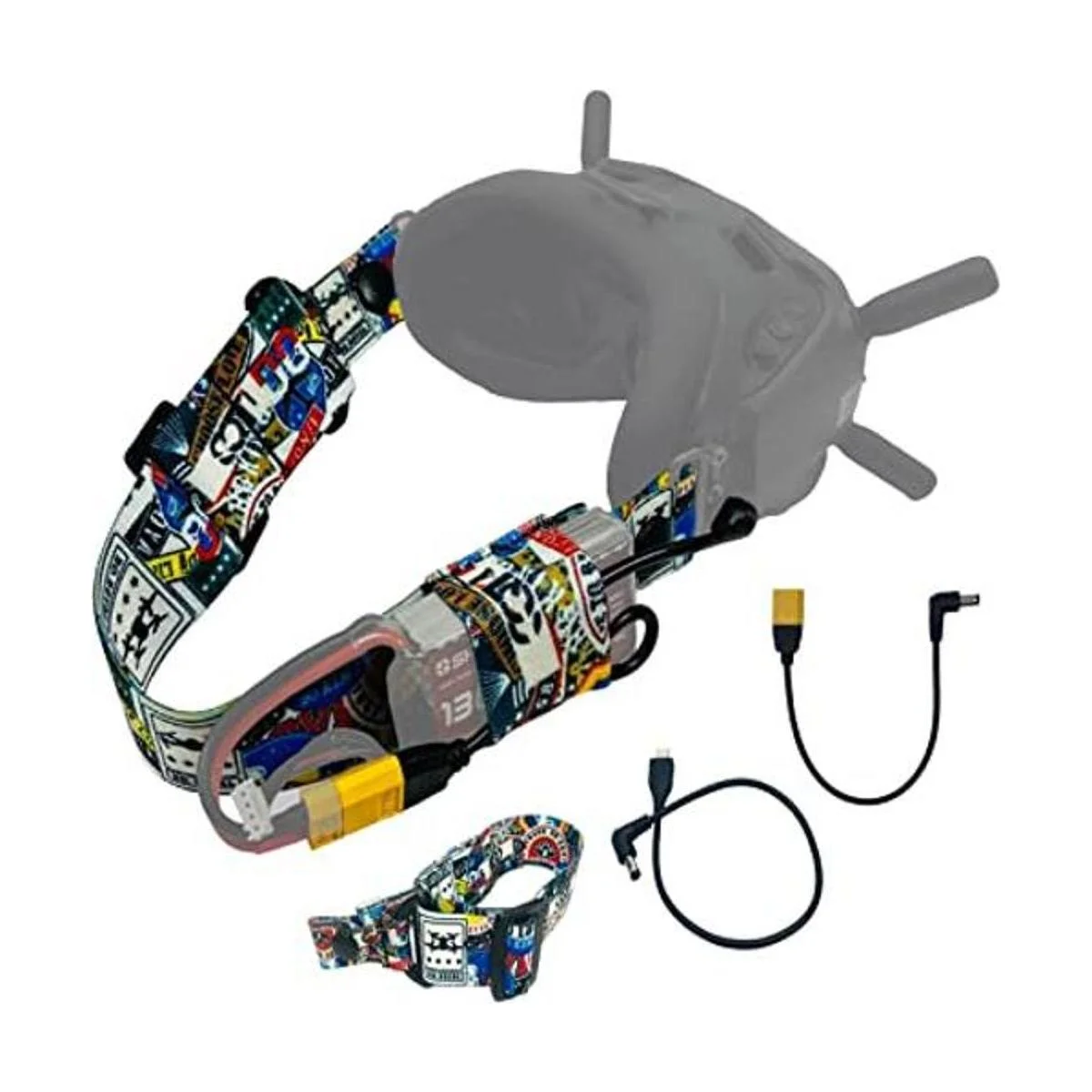 Cable de alimentación XT60 macho para gafas DJI FPV V2_1