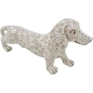 Estatuas de perro salchicha de 11 pulgadas figuras de_3
