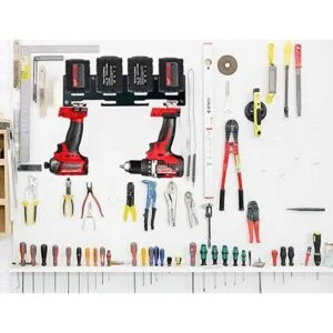 SZWJTLV Milwaukee M18 Soporte para batería 4X soporte de_4