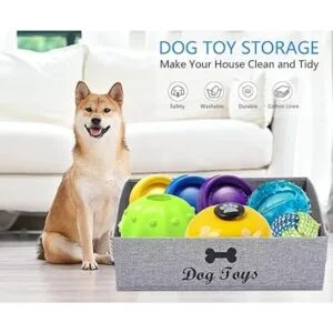 Morezi Cubo de juguete grande para perros cestas de_2