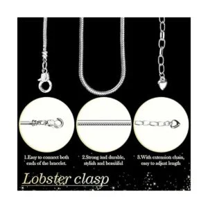 27 pulseras de serpiente con dije de cadena pulsera_4