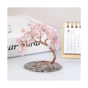 mookaitedecor rbol de cristal natural de cuarzo rosa con_4