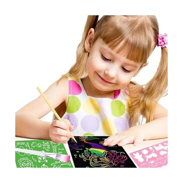 Plantilla de dibujo para niños 50 piezas de papel de Arco_5