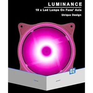 Ventilador de refrigeración para computadora de 4.724 in_3