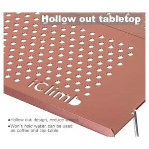 iClimb Mini mesa plegable Solo ultraligera compacta para_5