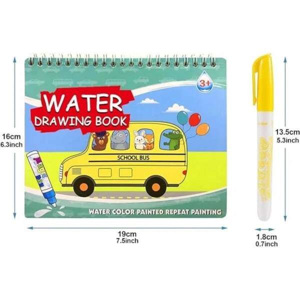 Paquete de 4 libros de dibujo al agua libros de dibujo_2