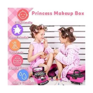 Hollyhi Juego de 41 juguetes de maquillaje para niños_5