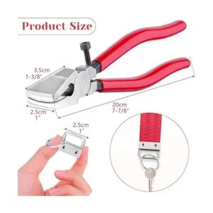 Shynek Juego de 50 piezas de accesorios para llavero de_5