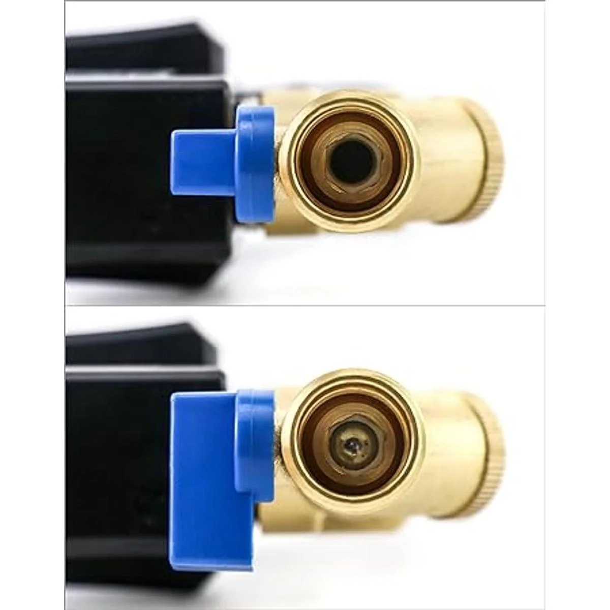 QWORK Válvula de drenaje electrónica CA de 110 V 12_5