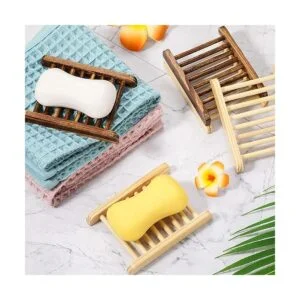 Paquete de 30 soportes para jabón de madera de bambú_6