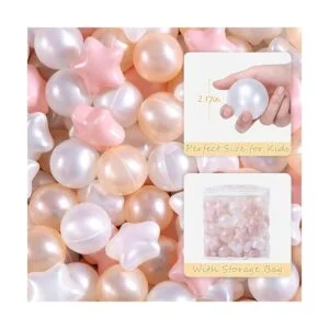 Realhaha Pelotas de estrella para niños pequeños 100_4