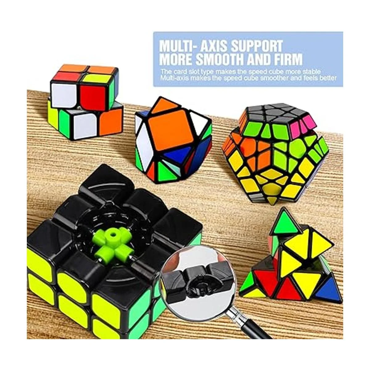 STEAM Life Juego de 5 cubos de velocidad educativos_4