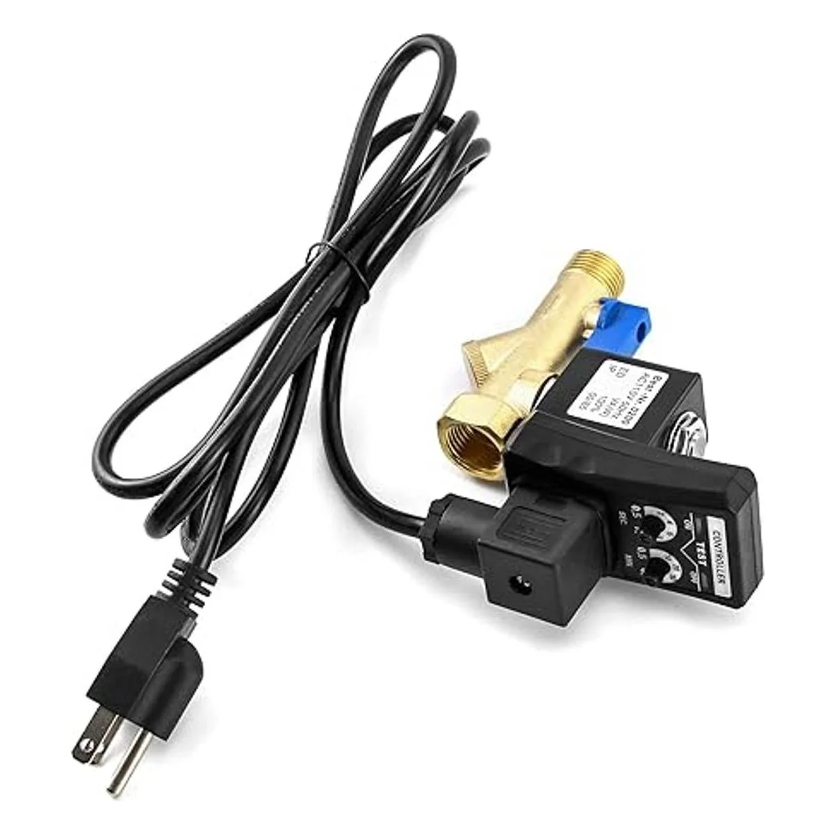 QWORK Válvula de drenaje electrónica CA de 110 V 12_1