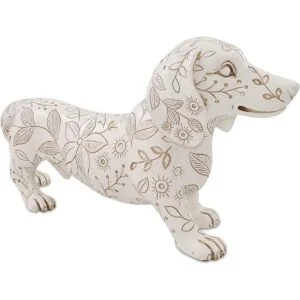 Estatuas de perro salchicha de 11 pulgadas figuras de_2