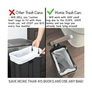 Bote de basura rectangular de 5 L con forro antideslizante_5