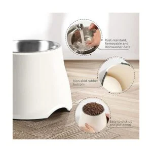 yoken Cuencos elevados resistentes para perros_4