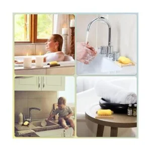 Paquete de 30 soportes para jabón de madera de bambú_3