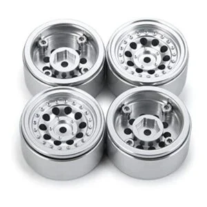MORLORDY 4 llantas de aleación de aluminio RC de 1.0_1