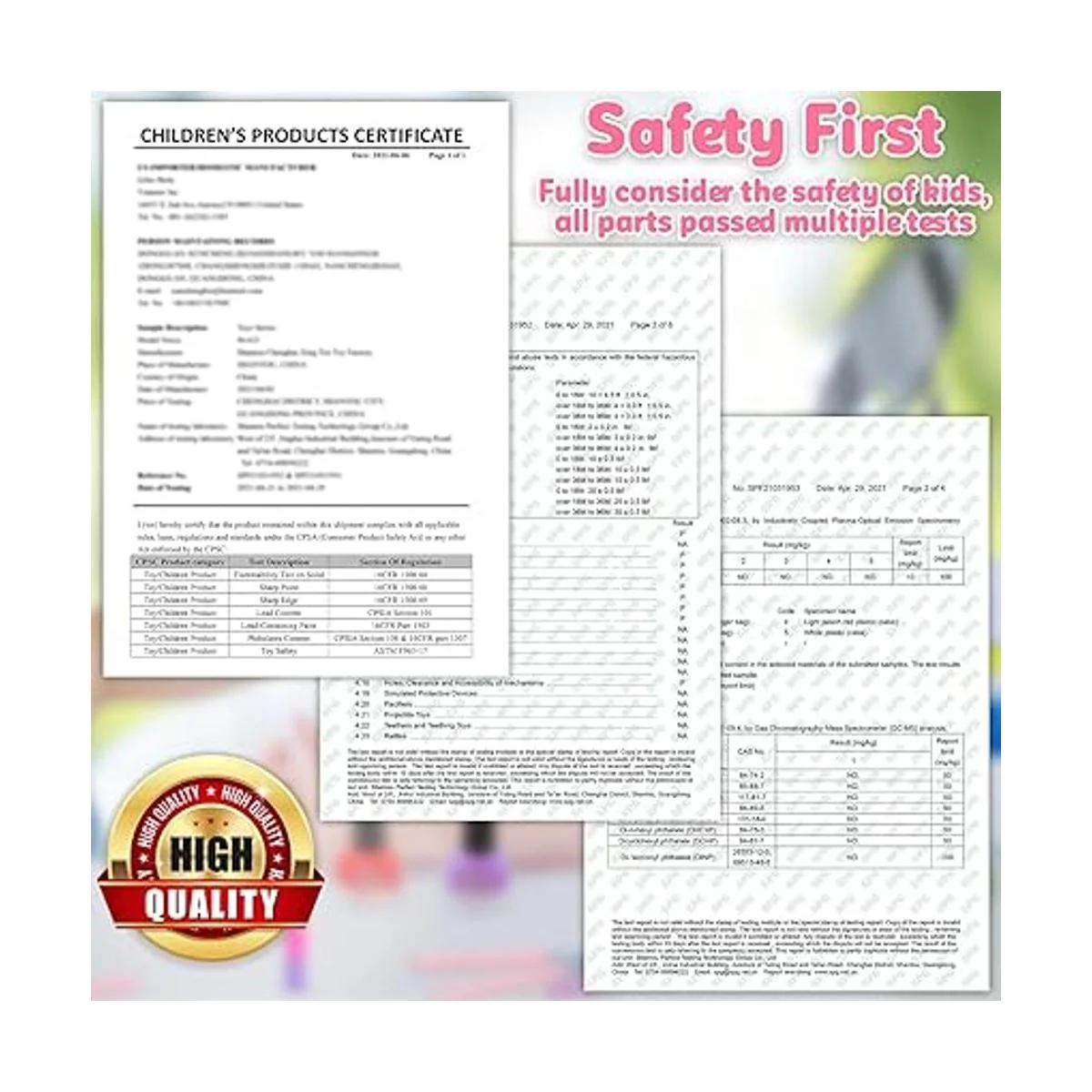 Hollyhi Juego de 41 juguetes de maquillaje para niños_6