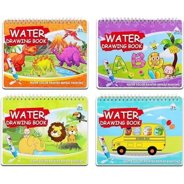 Paquete de 4 libros de dibujo al agua libros de dibujo_1