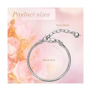 27 pulseras de serpiente con dije de cadena pulsera_3