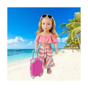 COSYOO Juego de 17 piezas de viaje para muñecas_2