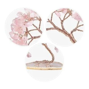 mookaitedecor rbol de cristal natural de cuarzo rosa con_3
