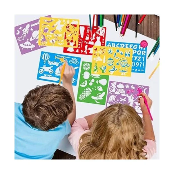 Plantilla de dibujo para niños 50 piezas de papel de Arco_7