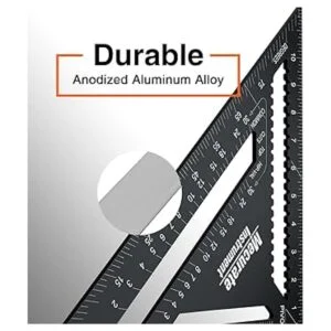 Mecurate Rafter Square Cuadrado triangular de 12 pulgadas_2