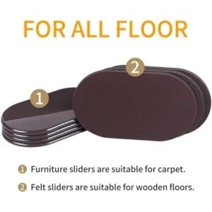 Ezprotekt Deslizadores reutilizables de muebles grandes_4