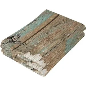 Juego de 2 toallas de mano rústicas de madera de granero_6