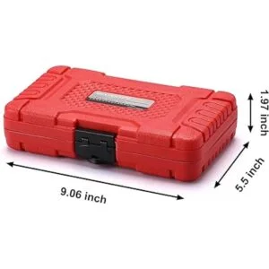 MIXPOWER Juego de 14 llaves de impacto poco profundo de_7