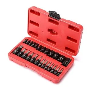 MIXPOWER Juego de 25 piezas de enchufe Torx y enchufe_7
