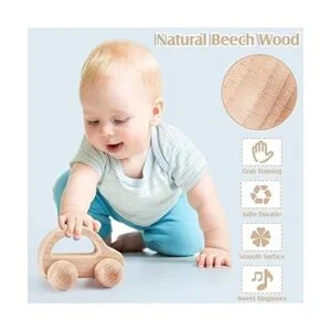 Juguetes Montessori de madera para bebés de 0 a 6 a 12_4