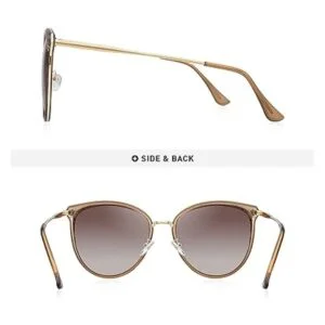 OLIEYE Gafas de sol polarizadas vintage ojo de gato para_4