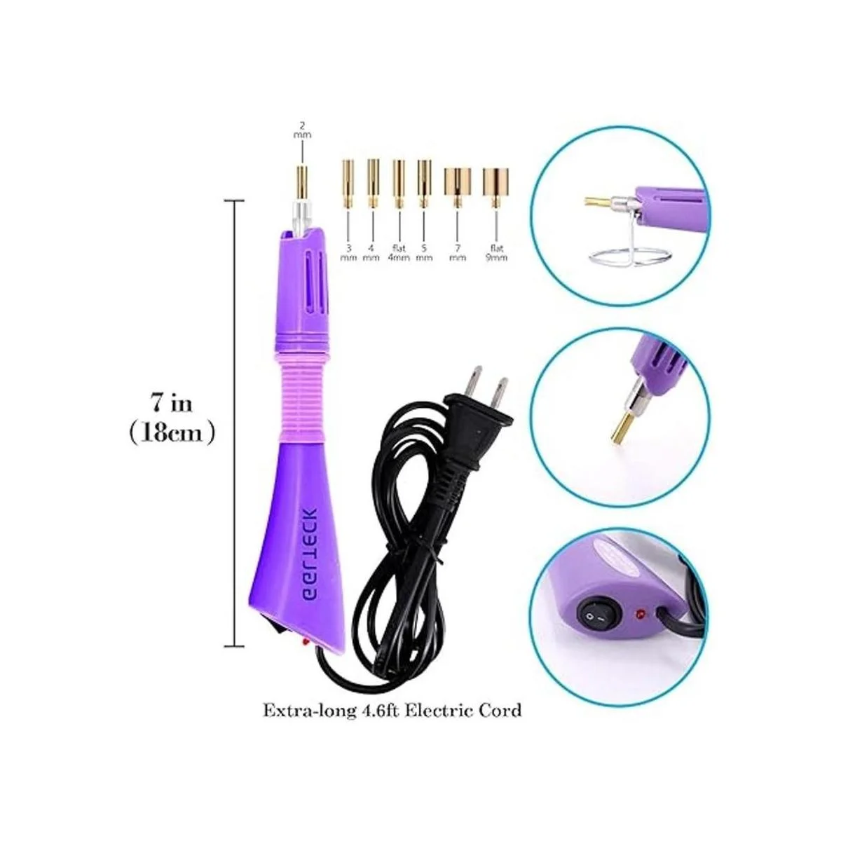 GGLTECK Juego de herramientas aplicadoras de diamantes de_4