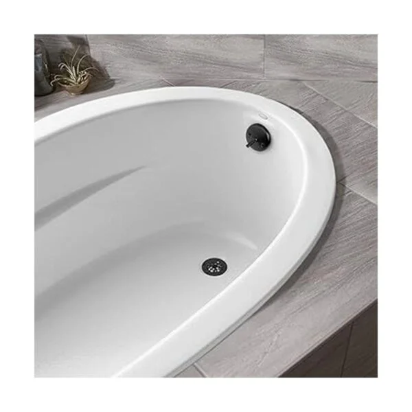 Artiwell Juego de accesorios para bañera con palanca de_4