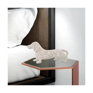 Estatuas de perro salchicha de 11 pulgadas figuras de_5